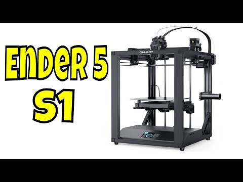 The New Creality Ender 5 S1 Direct Drive High Temp 3D Printer