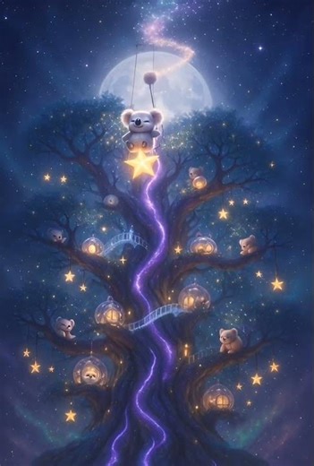 Santa and the Koala’s Magical Winter Night