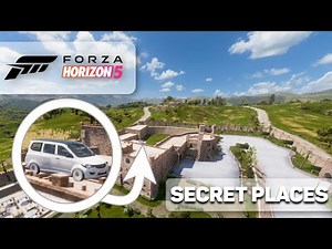 How To Get Into Insanely Cool SECRET Places In Forza Horizon 5!