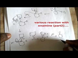 Stork Enamine reaction (part 1)