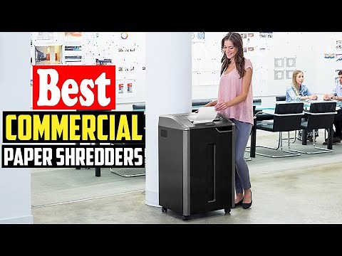 ✅Top 10 Best Commercial Paper Shredders In 2026 Reviews