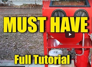 DIY Tool Mods: How To Take A Cheap Blasting Cabinet And Make It Not Suck - BangShift.com