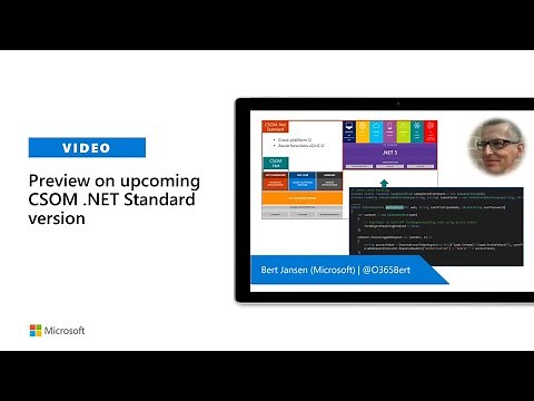 Preview on upcoming SharePoint Online CSOM .NET Standard Version