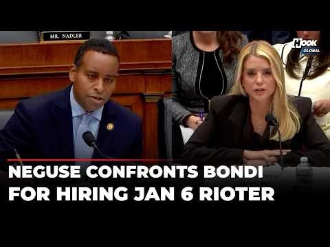 ‘The Man Works For You Now, Right?’: Joe Neguse Ambushes Pam Bondi For Hiring Jan 6 Rioter At DOJ