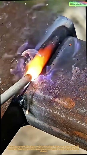 La fusion de l'acier : Si l'on fusionne deux morceaux d'acier