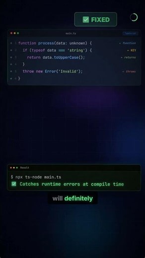 TypeScript's any has a bug you can't see 🔥