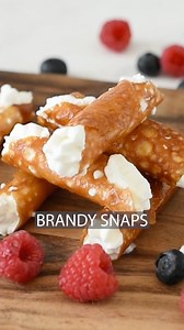 The crispy snap is real. Recipe > https://culinaryginger.com/brandy-snaps/ #brandysnaps #christmasrecipes #britishfood | Culinary Ginger - Authentic Recipes, Honest Ingredients | Facebook