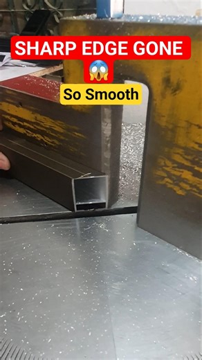 Satisfying Aluminium Edge Removal 😍 | Deburring ASMR #Shorts