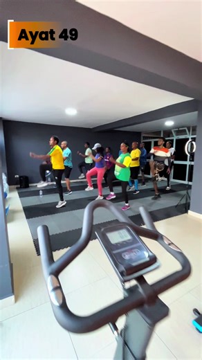 Ethiopian Group Cardio Workout at Power Gym