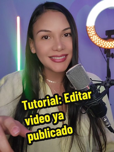 Cómo editar un video ya publicado en TikTok