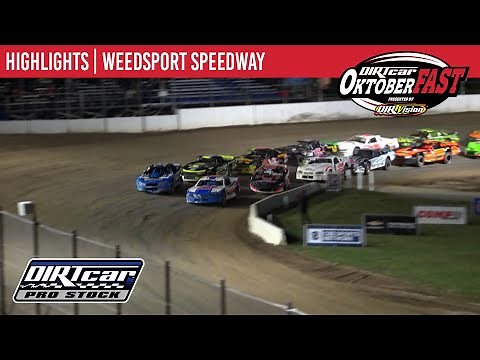 DIRTcar Pro Stocks Weedsport Speedway October 11, 2020 | HIGHLIGHTS
