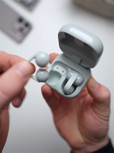 Checking out the new Sony LinkBuds Clip today. These open-ear buds are designed for all-day comfort, and the new Air Fitting Cushions actually feel incredibly light. They pack solid features like AI voice pickup for crystal-clear calls, up to 37 hours of total battery life, and three clever listening modes—including a Sound Leakage Reduction mode for quiet spots. But let's talk about the price. At $230, Sony is asking way too much. Sure, the tech is cool and the environmental awareness is great,