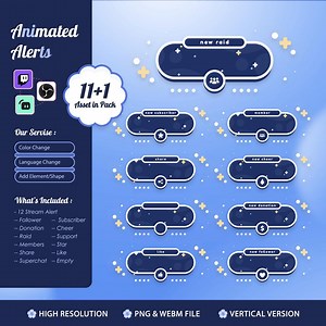 Midnight Plus Alert – Blue Night Abstract Plus Symbol Circle Pattern Stream Alert Animation for Twitch Kick Youtube Notification - Etsy Canada