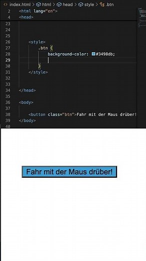 Designing a button with CSS #tutorial #coeen #css #programming