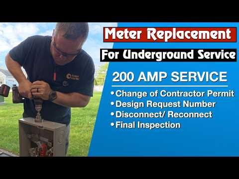Power Company JCPL Requests Meter Replacement in Middletown, New Jersey.