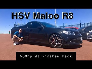 The Australian Maloo Ute with 500+HP! Worlds Fastest Commercial Vehicle!