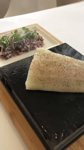 Lava Rock Cooking - Mahi Mahi Hot Stone Sizzle