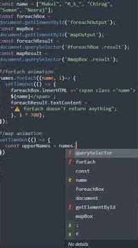 || Part-3 || map() vs forEach() 😲🔥 — Ek Chhoti Si Coding Kahani 💻 | JavaScript Shorts