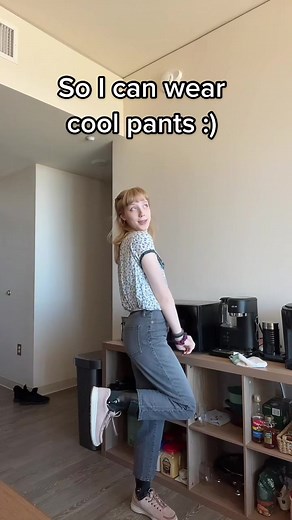 Stylish Wide Legged Pants for AFO Braces | Ehlers Danlos Syndrome