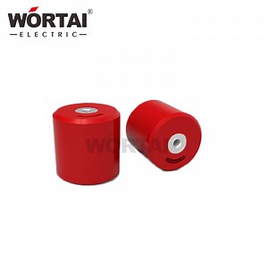 [Hot Item] Busbar Insulator Red Cylinder Bus Bar Insulators for Industrial Control