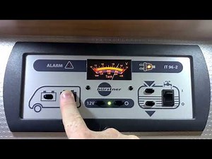 How to use the Burstner Control Panel (Schaudt IT96)