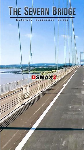 THE SEVERN BRIDGE – M48 | CROSSING FROM ENGLAND INTO WALES THE GATEWAY TO WALES #wales