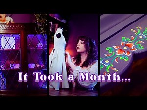 Turning My Boring Studio into a WHIMSICAL Gothic Dream Room!