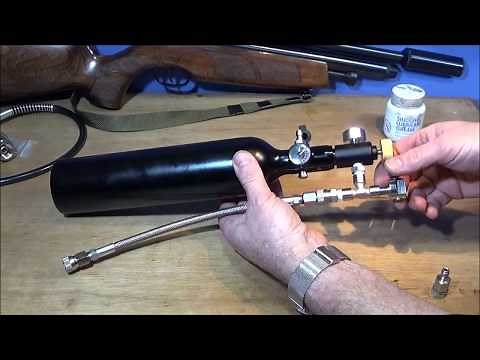 Make A Filling Station For A PCP Airgun Or Paintball Gun & Test It.