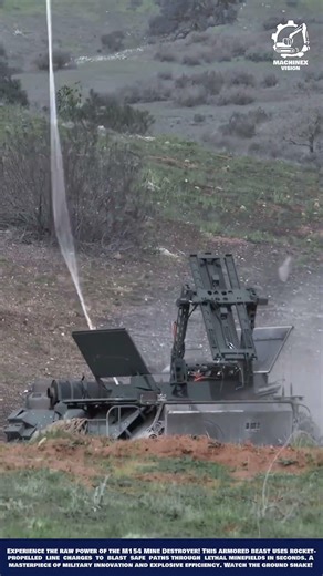 Genius Military Engineering: Rocket-Propelled Line Charges and C4 Explosives for Minefield Clearing