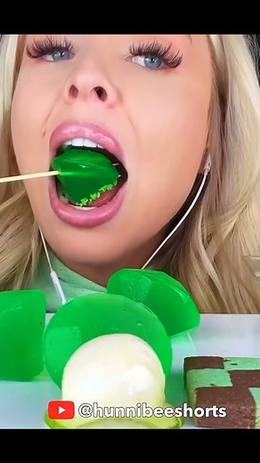 Can you tell I really like the color Green?💚 | HunniBee ASMR