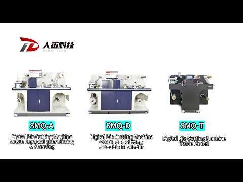 Digital Die‑Cutting Machine Series｜Roll‑to‑Roll Label Finishing Match Different Production Needs