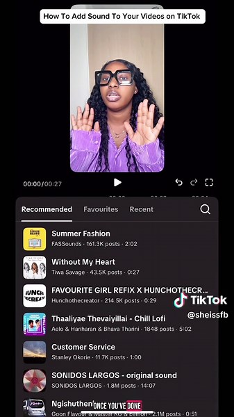 How To Add Multiple Sounds in TikTok Videos