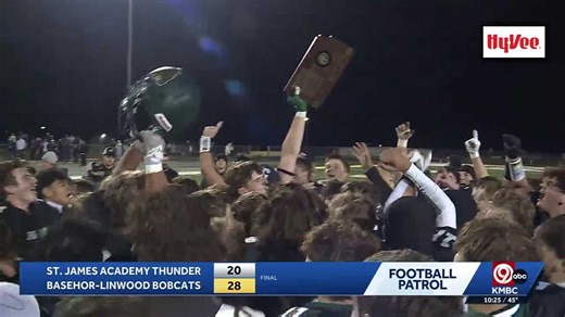 Basehor-Linwood rallies past St. James Academy to reach first Kansas 5A title game