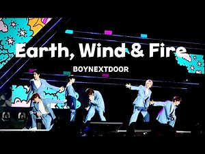 240816 파리의 영웅들 보이넥스트도어 BOYNEXTDOOR - Earth, Wind & Fire 얼윈파 보넥도