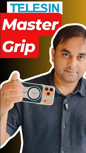TELESIN Master Grip for iPhone 17 Pro / Pro Max – Ultimate Camera Handle for Cinematic Shots!📱🔥