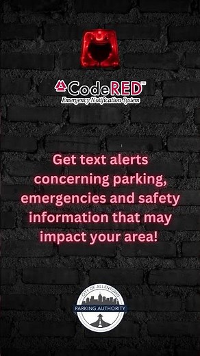 Allentown Parking Authority - CodeRed Community Alert System