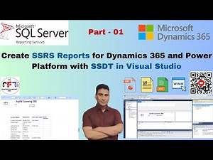 Create SSRS Reports for Dynamics 365 and Power Platform with SSDT in Visual Studio. [Part -01] #ssrs