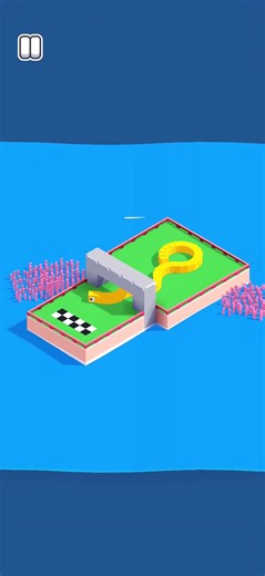 Snek Left - Portal Back | Level 9 Walkthrough 🐍🧩