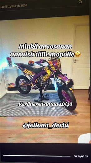 Mopon osat suomen edullisimpaan hintaan Le-storesta😎🤩 #forupage #derbi #jonne