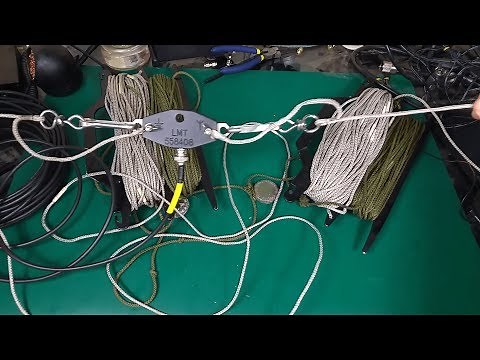HARRIS (?) MILITARY ANTENNA PORTABLE DIPOLE HF 2MHz - 30MHz