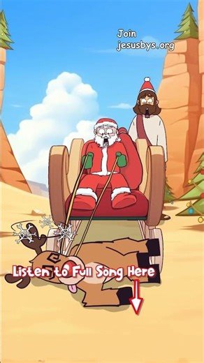 🎅 Jesus Freezes Hell to Save Christmas ❄️ #jesus #jesusbys #christianmusic