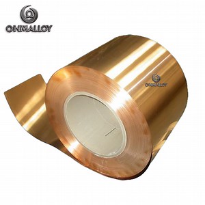 [Hot Item] Beryllium Copper Alloy Cube2 Foil 0.05mm*250mm Copper Based Alloy C17200 Strip