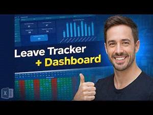 Excel Leave Tracker with Dashboard (Step-by-Step Tutorial)