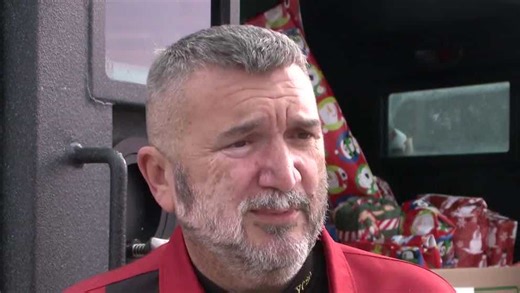 Lt. Godfrey participates in toy delivery for kids in need in York County