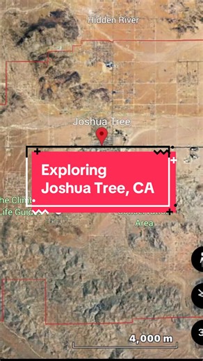 Taking a free trip to Joshua Tree, California on Google Earth 👽 ✌️ #joshuatree #joshuatreecalifornia #joshuatreenationalpark #joshuatreeairbnb