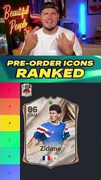 Ranking FC 27 PRE ORDER ICONS! 👀 #fc27