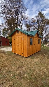 $3,500 • 8x12 Storage Shed This is a cottage style storage building with a size of 8x12 feet. Great for backyard lakeshore or farm shed. This is handcrafted with pine boards and stained with Cedar stain. Delivery included in a 100 mile radius. https://www.facebook.com/marketplace/item/24791355760520896/ | Eric Johnson
