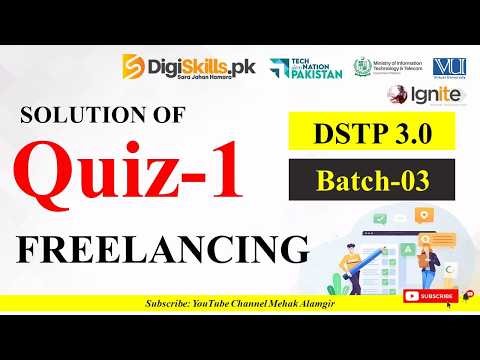 freelancing quiz 1 | dstp 3.0 batch 03 | digiskills 2026