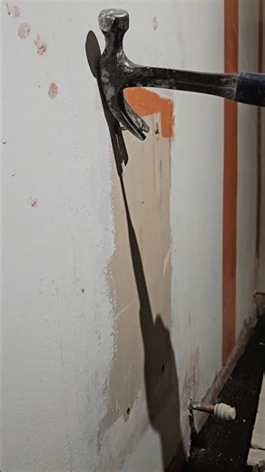 simple rawl plug removal method #diy #painting #decorating