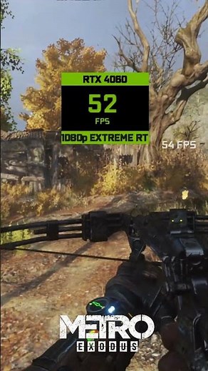 RTX 4060 in Metro Exodus from Low to Extreme Ray Tracing Settings #metroExodus #DeepSilver #4AGames